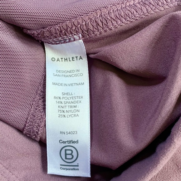 Athleta Attitude Side Ruched Lightweight Jogger Pants in Volcanic Violet Size 6 - Picture 9 of 9